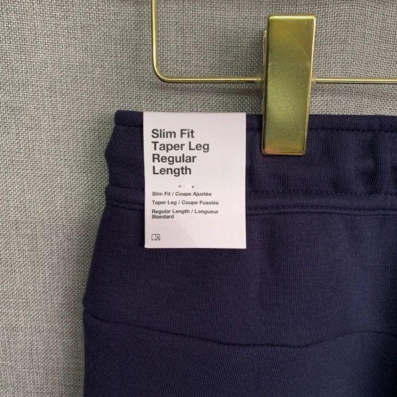 NIKE Tech Cotton Fleece Joggers – Men’s Sweatpants – MEDIUM – Navy Blue – NWT - Picture 6 of 10